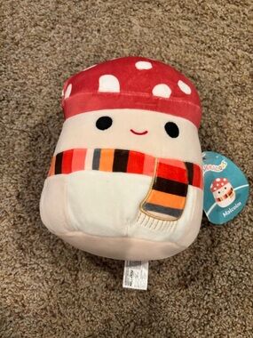 7 in Malcolm the Mushroom NWT Squishmallow